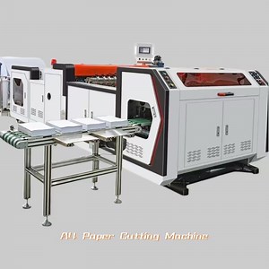 [Hot Item] Full Automatic Roll A4 Paper Cutting and Packing Machine A4 Copy Paper Cutter Roll to Sheet Slitting Machine