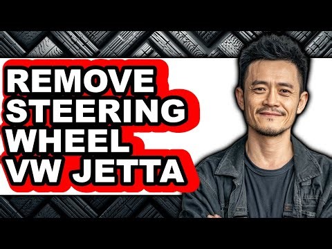 How to Remove Steering Wheel Vw Jetta (only Way)