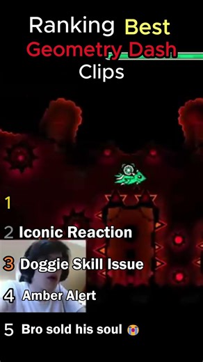 Ranking the best Geometry Dash clips🤯