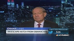 Self-insurance: An escape from Obamacare?