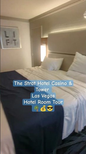The Strat Hotel Casino & Tower Room Tour Las Vegas #lasvegas
