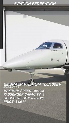Embraer Phenom 100EV | Entry-Level Jet with Big Performance