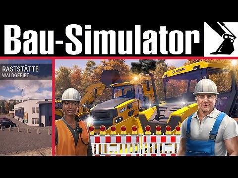 Bau Simulator #22: MULTIPLAYER - LIVE ► Raststätte I Groß-BAUSTELLE