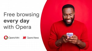 Upgrade your version of Opera Mini and Opera News and get daily FREE browsing with MTN and Airtel!
