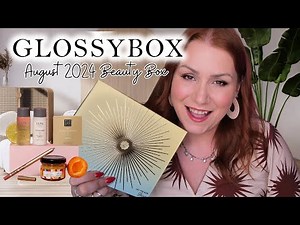 GLOSSYBOX AUGUST 2024 BEAUTY BOX UNBOXING | Worth £67 & contains 6 items this month