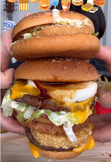 マクド新作ハワイアンバーガー大食い挑戦
