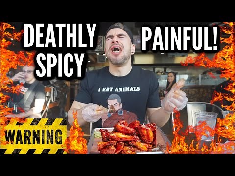 WORLD'S HOTTEST CAROLINA REAPER WING CHALLENGE | 9 Million Scoville | The Spiciest | WARNING: DANGER