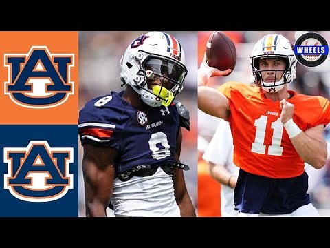 2024 Auburn Football Spring Game Highlights | Auburn A Day Game 2024 | College Football Highlights