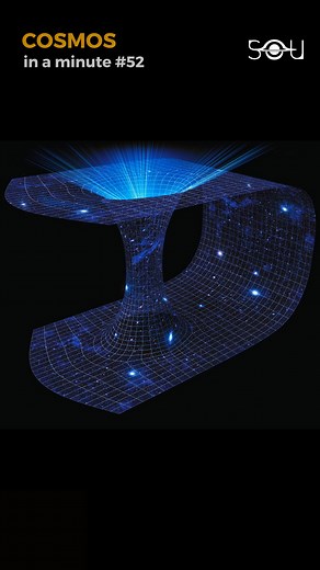 Interesting facts on wormholes | COSMOS in a minute #52 | The Secrets Of The Universe