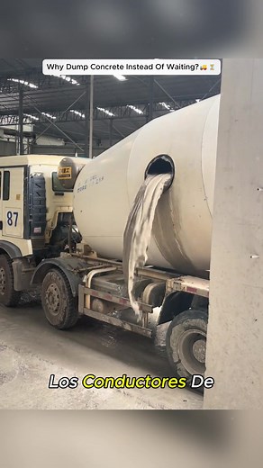 🚚💥They’dRatherDump$10,000OfConcreteThanLetThisHappen#ConcreteTruck#ConstructionFails#EngineeringFacts#Satisfying#HeavyMachinery