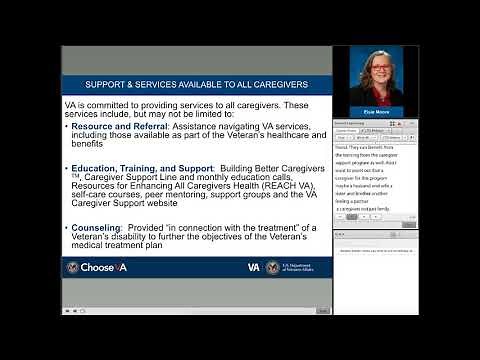 Comprehensive assistance for family caregivers of Veterans
