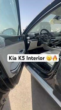 Kia K5 Interior Review 2026 | Premium Cabin, Ambient Lighting & Luxury Features 🔥✨ #carreview kiak5