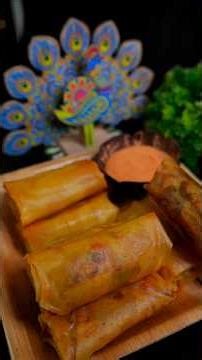 3 Types Of Spring Roll ASMR #shorts