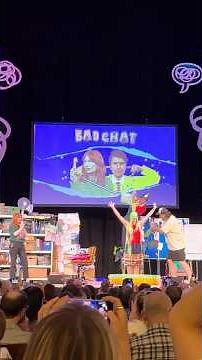 Greg James & Alice Levine Bad Chat GUNGING at Crossed Wires Festival