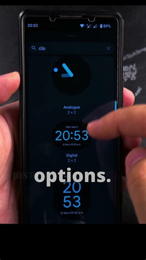 How to Replace the Clock Widget on Your Android Home Screen Part 2 - Full video linked