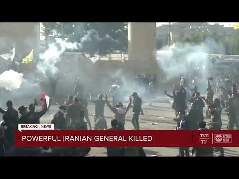 US targets, kills Iranian military leaders in rocket strike at Baghdad airport