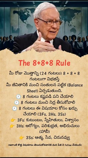 The 8+8+8 Rule Explained | Simple Life Formula for Success & Balance