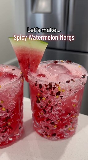 Spicy Watermelon Margarita Recipe