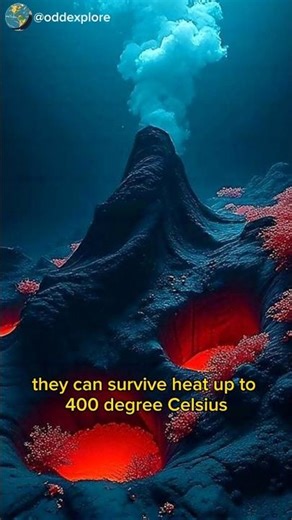 a snail 🐌 that lives in volcano 🌋!!!