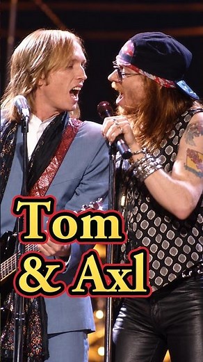 When Axl Asked Tom if He Could Sing Free Fallin' With Him #shorts