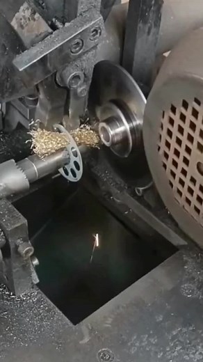 Wire wheel processing#machine #tech #product