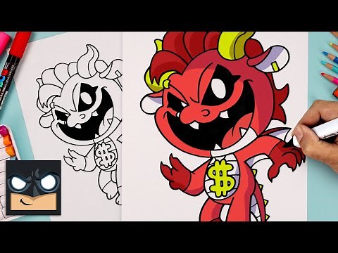 How To Draw Simon Smoke | Poppy Playtime