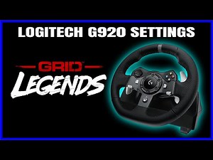 GRID LEGENDS - Logitech G920 Best Wheel Settings - Realistic Feel