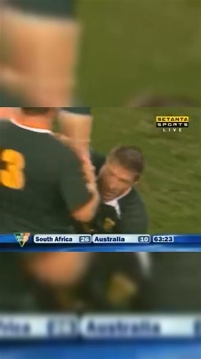 Bakkies Botha with a bone crunching tackle 🐂 #rugby #springboks #southafrica #foryou #fyp | The Loosehead