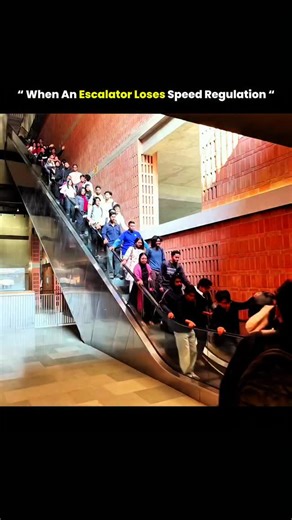 @solved_science on Instagram: "Escalators are designed with speed governors, brakes, and sensors to prevent uncontrolled motion. When speed control fails due to mechanical or electrical faults, emergency braking systems activate to stop the steps and reduce the risk of serious passenger injuries. Via : tahmid.shifat.7 /FB All rights belong to the respective owner. For credit or takedown, kindly DM. #tech #escalator #speed"