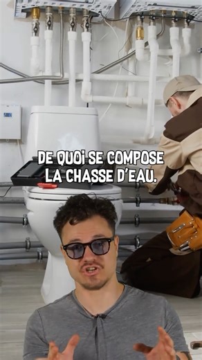 Et toi, tu savais comment marche une chasse d'eau ? 🚽 #poissonfécond #commentçamarche #chassedeau #wc | Poisson Fécond