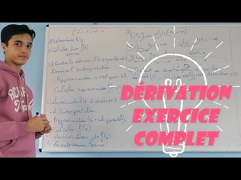 Exercice complet sur la dérivation🔥🔥 1bac sm & Ex N°1