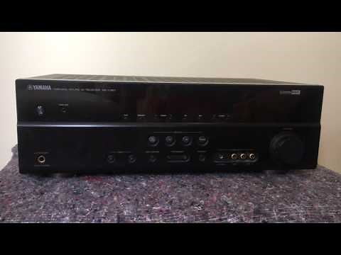 How to reset the Yamaha RX-V367 AV receiver.