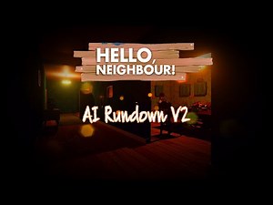 Hello Neighbor Pre-Alpha || AI Rundown V2 Mod