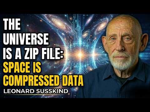 Why Space Is a Data Compression Algorithm | Leonard Susskind