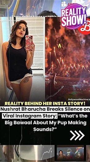 Nushrratt Bharuccha Addresses Viral Audio Controversy | Fake Clarification Allegation