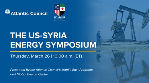 The US-Syria Energy Symposium