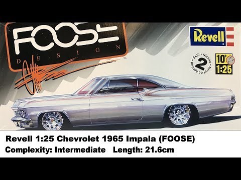 Revell 1:25 Chevrolet 1965 Impala (FOOSE) Kit Review