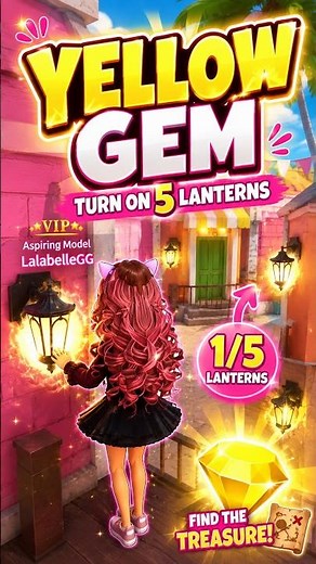 How to Get the YELLOW GEM! 💛 Turn On 5 Lanterns | DTI Update