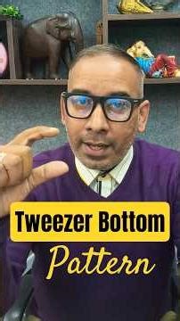 Tweezer Bottom Pattern by RA Mohit Kumar #trading #stockmarket #chartpatterns #reversalpatterns