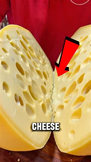 The Secret Behind the Holes in Swiss Cheese #cheese #unitedstates