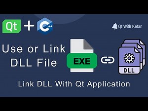 Qt C++ Class Library | How to Use DLL File In Qt | Use Class Library | Qt Tutorial