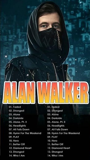 Alan Walker Best Hits Playlist - Melodic EDM Music Collection