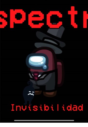Jugando como espectro en Among Us