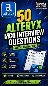 Top 50 Alteryx Interview Questions You Must Know! 🚀 #alteryx #interview #shorts