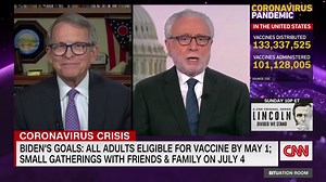 39K views · 559 reactions | Ohio Gov. Mike DeWine says his state is on target to meet President Biden’s order of opening up vaccinations to all adults by May 1. “I’m optimistic about the future,” he says, but adds that “we're in a very crucial six-week period of time.” DeWine also said the next challenge is to make sure as many people as possible get vaccinated. https://cnn.it/3cozH1P | CNN Replay | Facebook