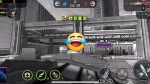 《全民突击》IOS区阵地高延迟玩家对战被血虐