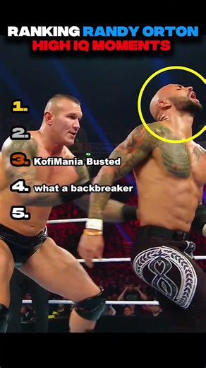 Ranking Randy Orton 1000 Iq Moments