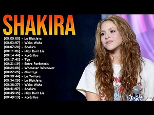 Shakira Grandes Éxitos – Álbum completo de canciones que marcaron la historia del pop