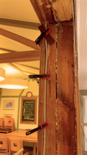 Electrical cable in wooden beams #electricalcable