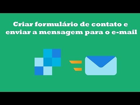 Como criar formulário de contato e enviar a mensagem para o e-mail